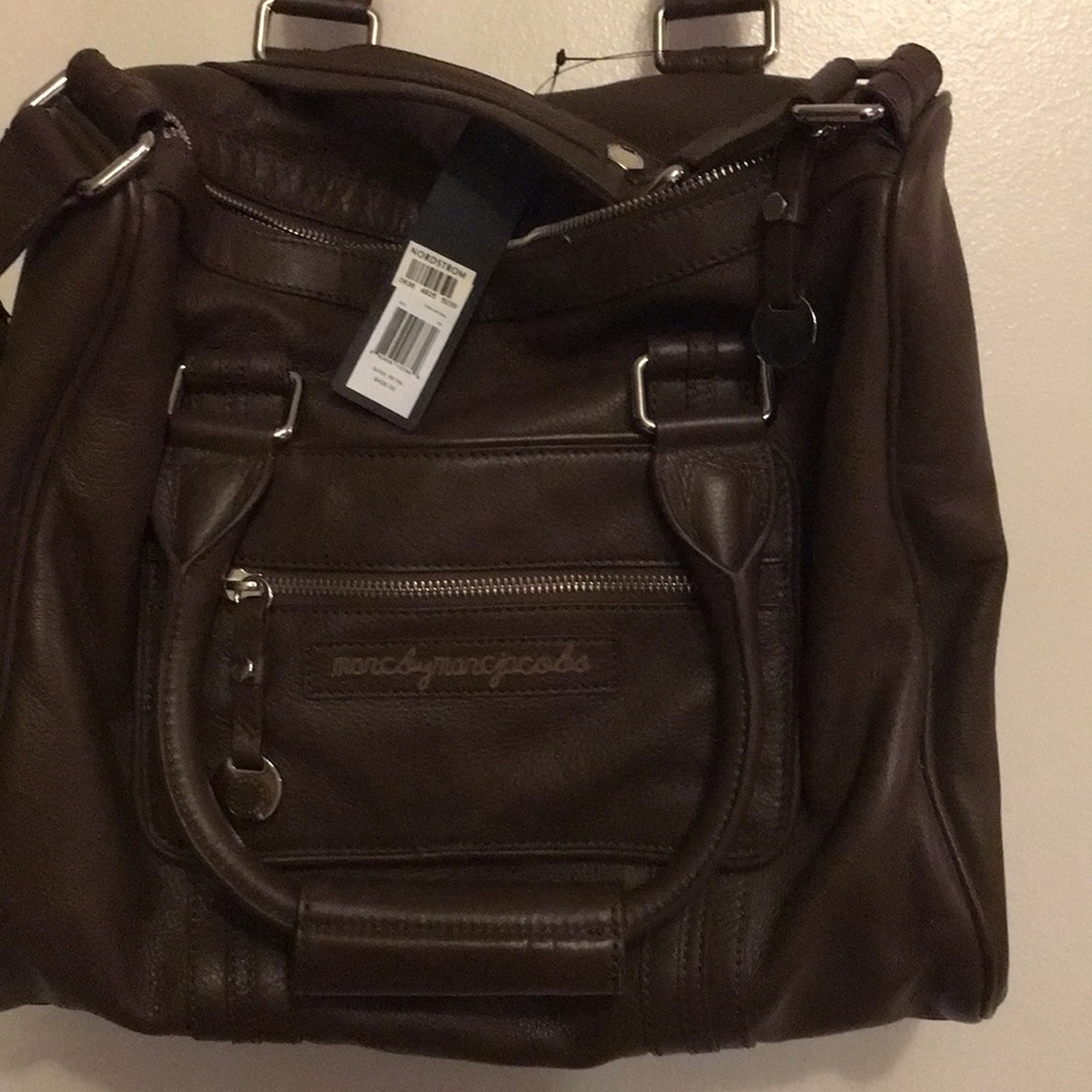Marc Jacobs Brown Leather Purse NEW w/Tags & Duster Bag Gorgeous Marc Jacobs Bag